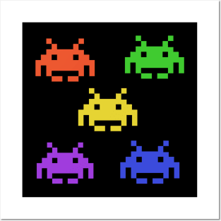 Space Invaders Posters and Art